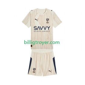 Billige Fotballdrakter Al Hilal CWC Barn Bortedraktsett 2025/26 Kortermet